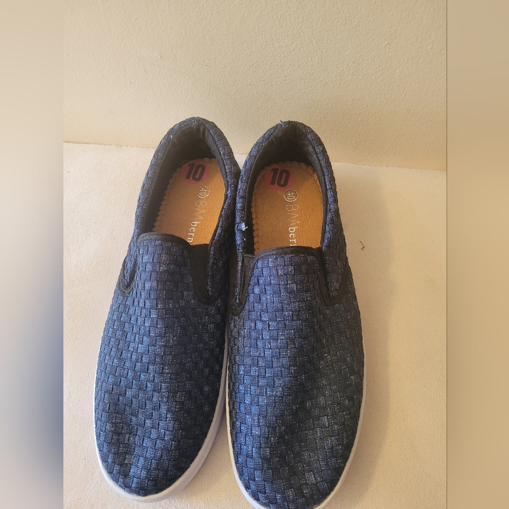 Denim Blue BM Bernie Mev. Sneakers for women Size 40 or Size 10 A Slight Sheen
